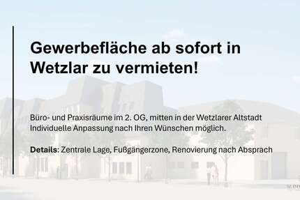 Gewerbeobjekt Wetzlar - 1.500&euro; | Angebot:27600883
