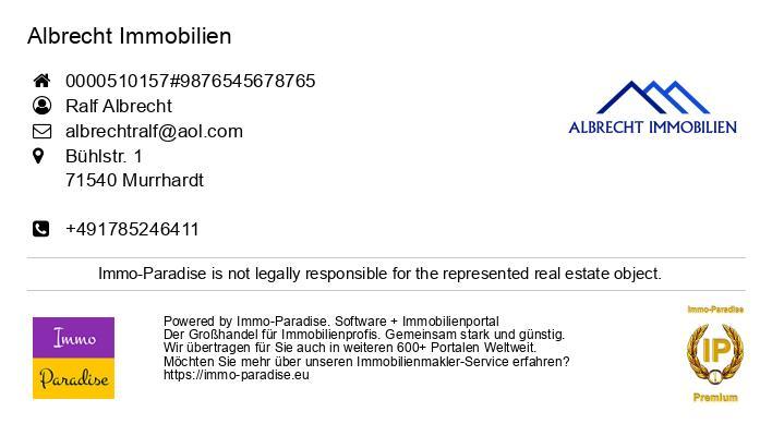 Dachgeschoßwohnung Murrhardt - 2 Zimmer, 70 m&sup2;, 750&euro; | Angebot:24166338