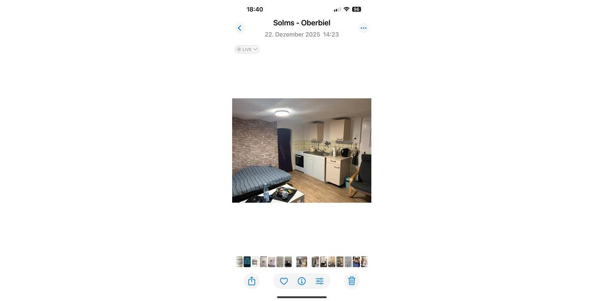 Wohnung 1-Zimmer Solms-Oberbiel 1 zimmer