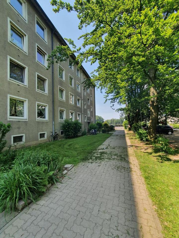 Gemütliche 3 ZKB Etagenwohnung in Minden mit Kinderspielplatz in direkter Nachbarschaft und Balkon
