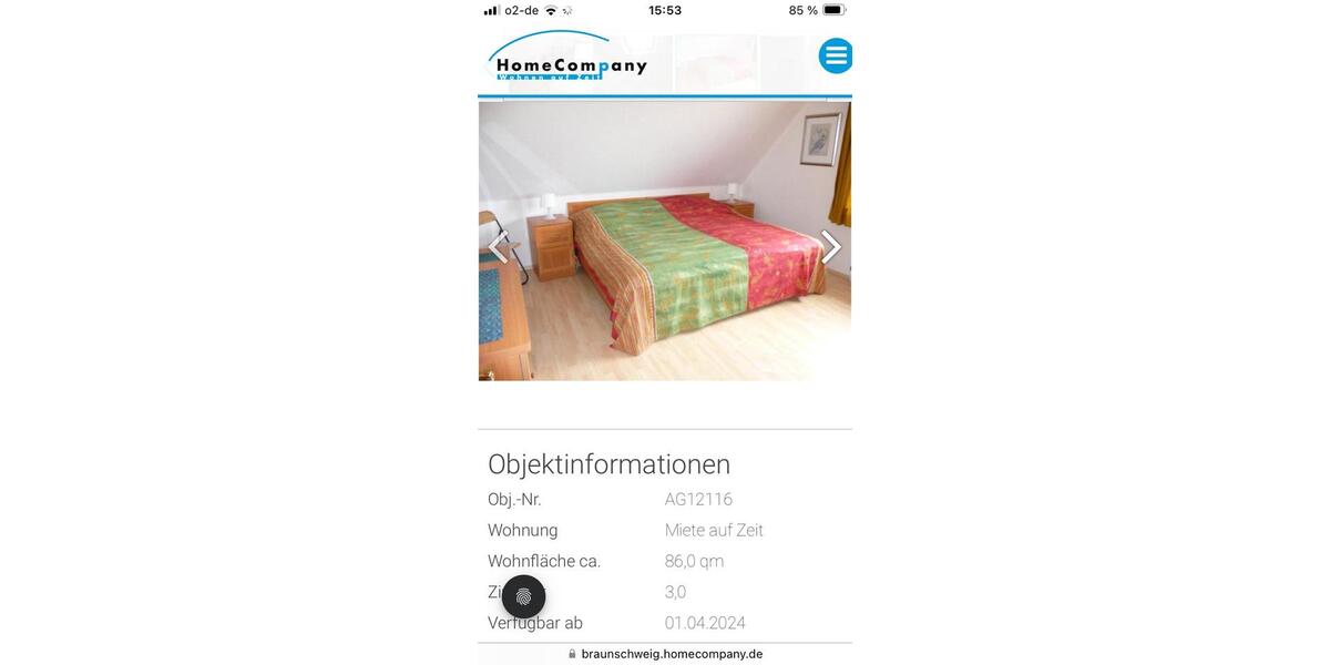 Wohnen auf Zeit Lehre - 3 Zimmer, 85 m&sup2;, 1.150&euro; | Angebot:17996546
