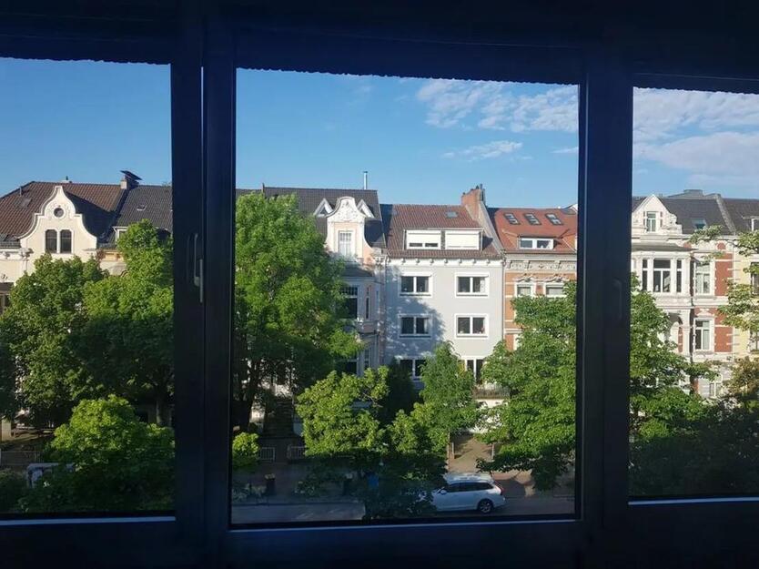 3 Zimmer Wohnung Aufzug zentral Hbf und Bürgerpark 85qm Loggia
