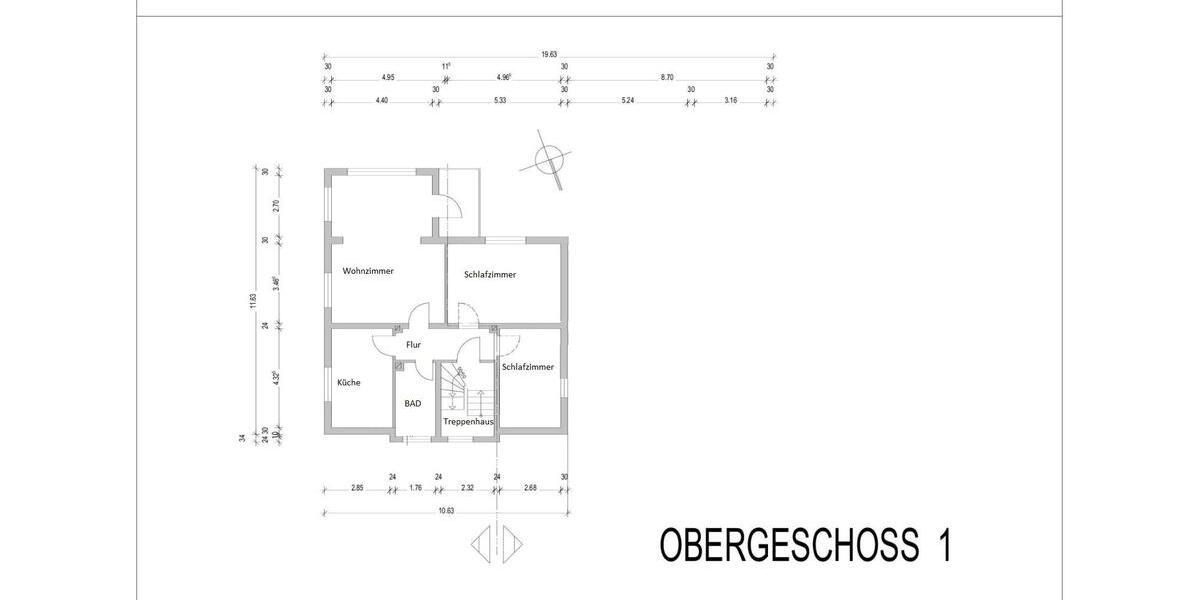 Etagenwohnung Kronach - 3 Zimmer, 87 m&sup2;, 783&euro; | Angebot:26041357