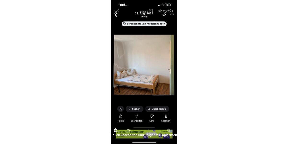 Wohnen auf Zeit Bönningstedt - 3 Zimmer, 60 m&sup2;, 20&euro; | Angebot:24655918