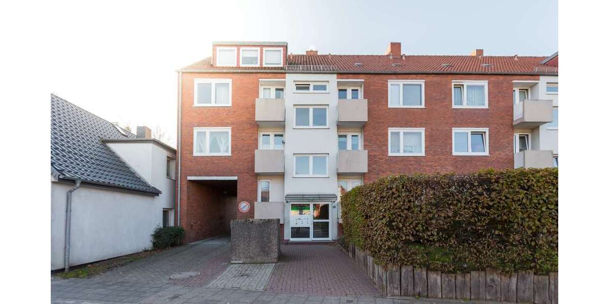 Etagenwohnung Bremerhaven Lehe - 3 Zimmer, 69 m&sup2;, 480&euro; | Angebot:26748510