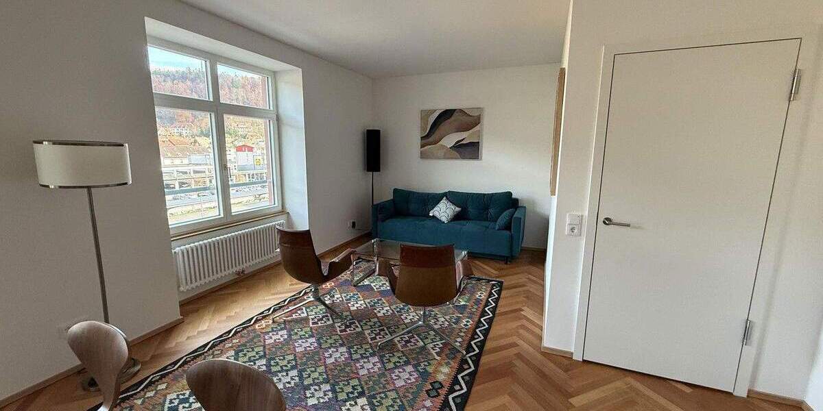 Etagenwohnung Waldshut-Tiengen Waldshut - 2 Zimmer, 53 m&sup2;, 1.499&euro; | Angebot:25654152