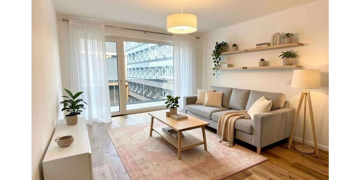 Etagenwohnung Mainz Mombach - 1 Zimmer, 35 m&sup2;, 800&euro; | Angebot:27019608