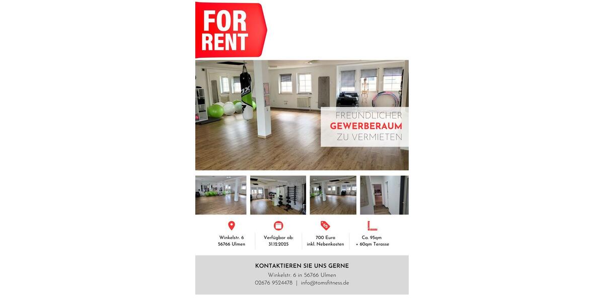 Zu vermieten: Heller 95 m² Raum im 1. Obergeschoss – Nur 700 Euro zimmer