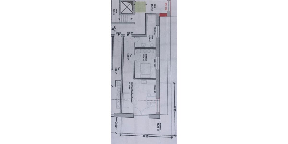 Dachgeschoßwohnung Söhlde - 2 Zimmer, 55 m&sup2;, 775&euro; | Angebot:24705786