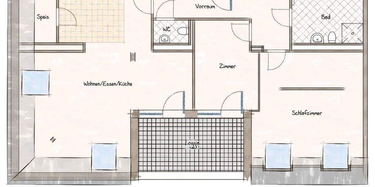 Etagenwohnung Berchtesgaden - 3 Zimmer, 100 m&sup2;, 1.820&euro; | Angebot:25898504