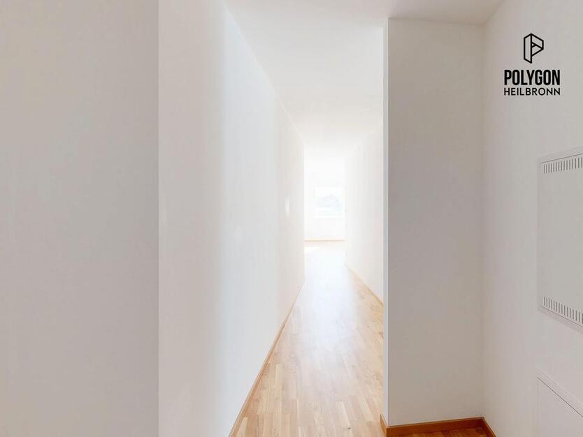 Helle 3-Zimmer-Wohnung zum Erstbezug mit EBK!