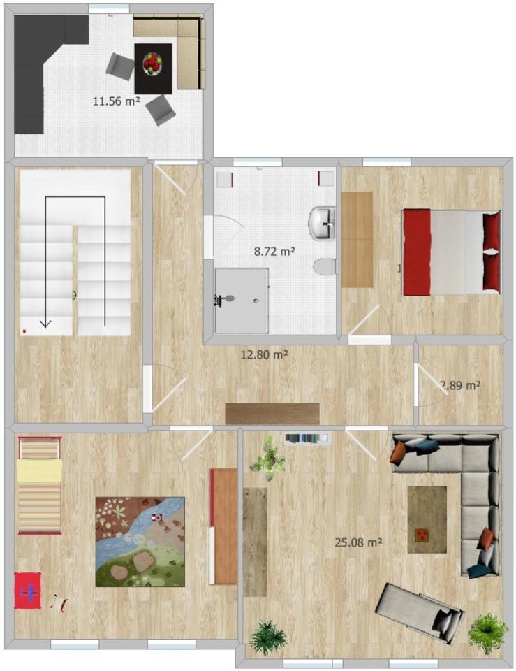 3-Zimmer-Wohnung in 17192 Waren