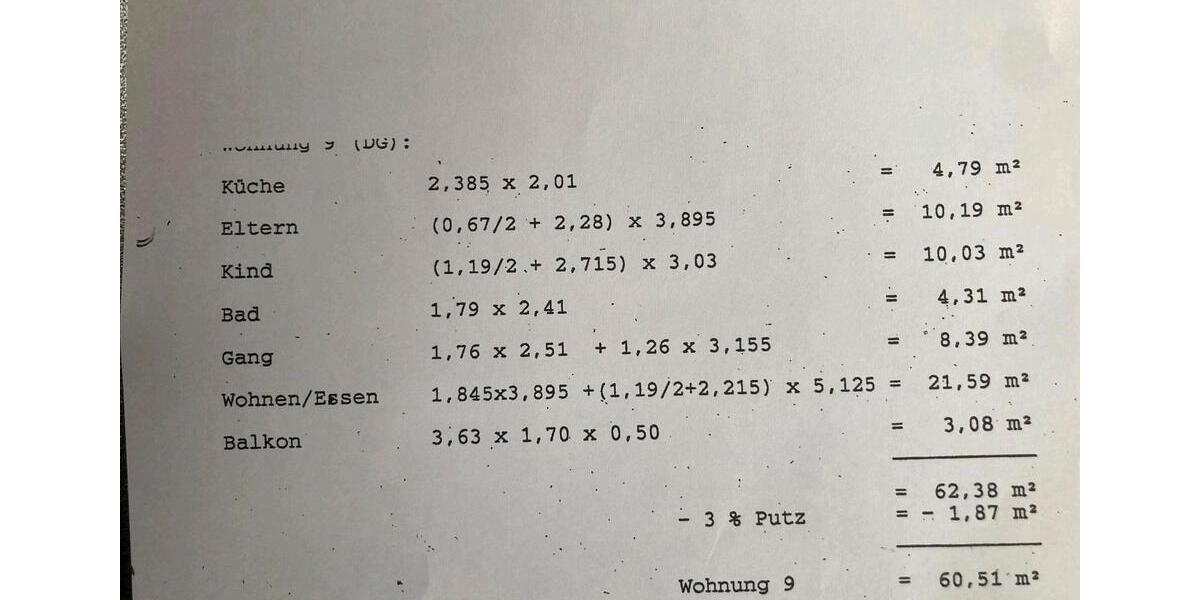 Dachgeschoßwohnung Höchstädt an der Donau - 3 Zimmer, 61 m&sup2;, 650&euro; | Angebot:24571668