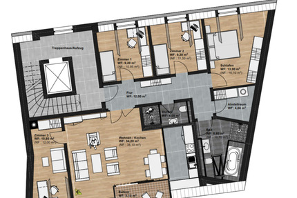Wohnung Erfurt Hochheim - 4.5 Zimmer, 115 m&sup2;, 1.711&euro; | Angebot:25874369