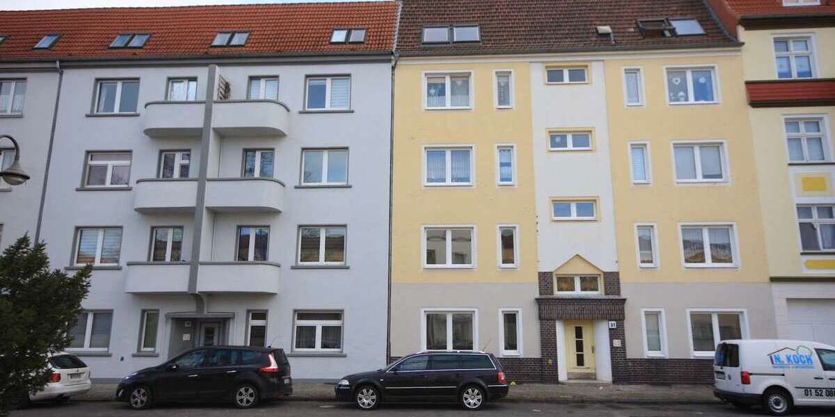 Etagenwohnung Wittenberge - 3 Zimmer, 54 m&sup2;, 435&euro; | Angebot:25017066