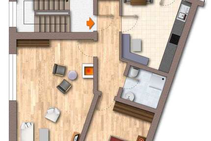 Wohnung Euskirchen - 2 Zimmer, 69 m&sup2;, 800&euro; | Angebot:27655751