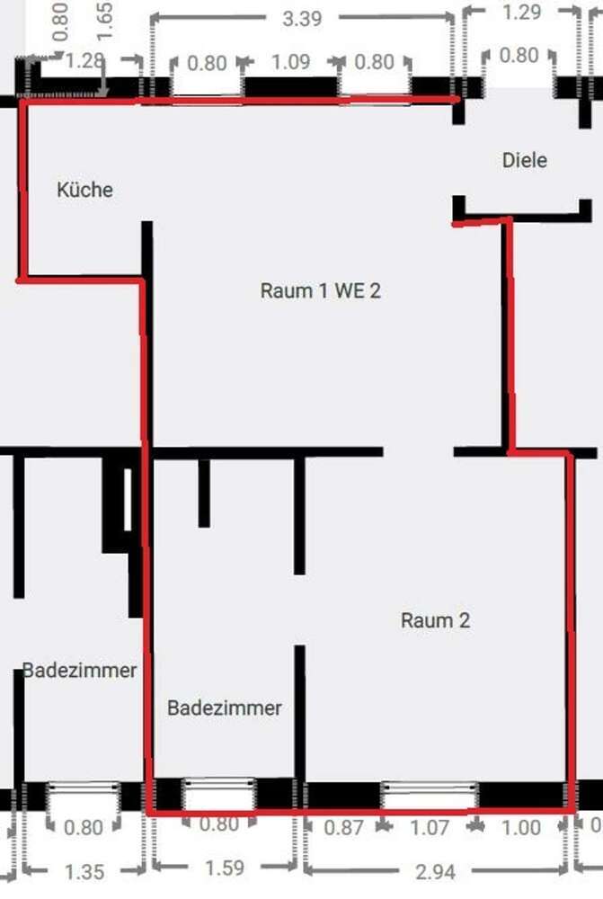 Möbliertes Apartment direkt an der Ostsee!