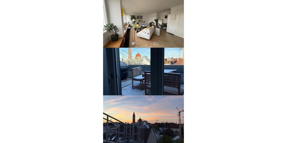 Maisonettenwohnung München Au-Haidhausen - 5 Zimmer, 163 m&sup2;, 3.600&euro; | Angebot:24765831