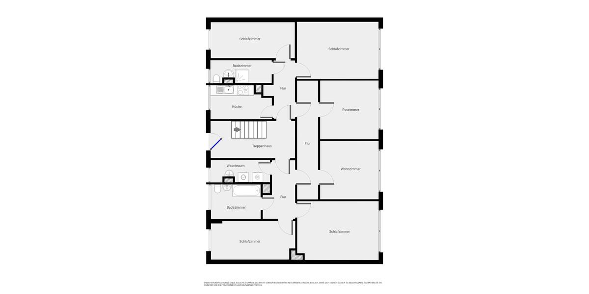 Etagenwohnung Hötensleben - 3 Zimmer, 110 m&sup2;, 530&euro; | Angebot:20416896