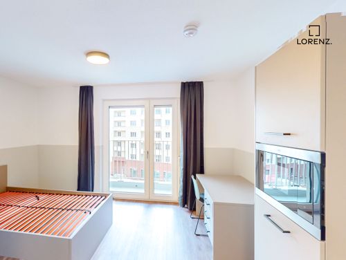 Etagenwohnung Nürnberg Hasenbuck - 1 Zimmer, 24 m&sup2;, 460&euro; | Angebot:24921489