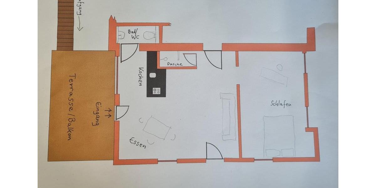 Wohnen auf Zeit Kreßberg - 1.5 Zimmer, 50 m&sup2;, 700&euro; | Angebot:26660761