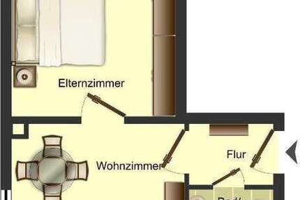 Wohnung zum Mieten in Bocholt 399 € 40 m²