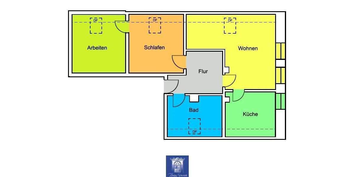 Etagenwohnung Rechenberg-Bienenmühle Holzhau - 3 Zimmer, 67 m&sup2;, 300&euro; | Angebot:25803096