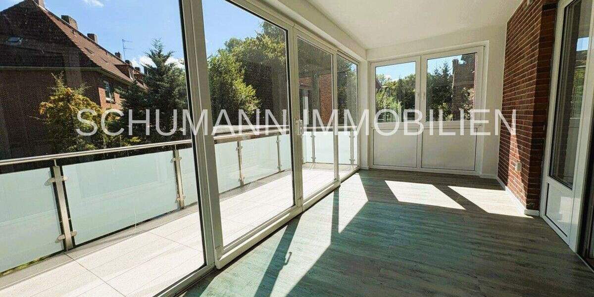 ZEITMIETVERTRAG!!Anspruchsvolle 4 Zimmerwohnung mit Wintergarten, Balkon und Garage im grünen Hansaviertel 4 zimmer