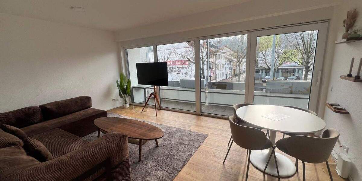 Etagenwohnung Bad Kreuznach - 2 Zimmer, 68 m&sup2;, 1.300&euro; | Angebot:25741725