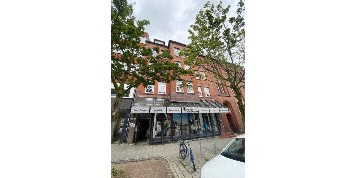 Etagenwohnung Kiel Vorstadt - 2 Zimmer, 65 m&sup2;, 580&euro; | Angebot:26475936