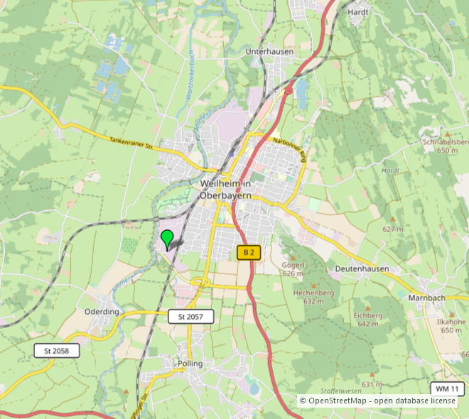 Gewerbeobjekt Weilheim in Oberbayern - 1.670&euro; | Angebot:23797455