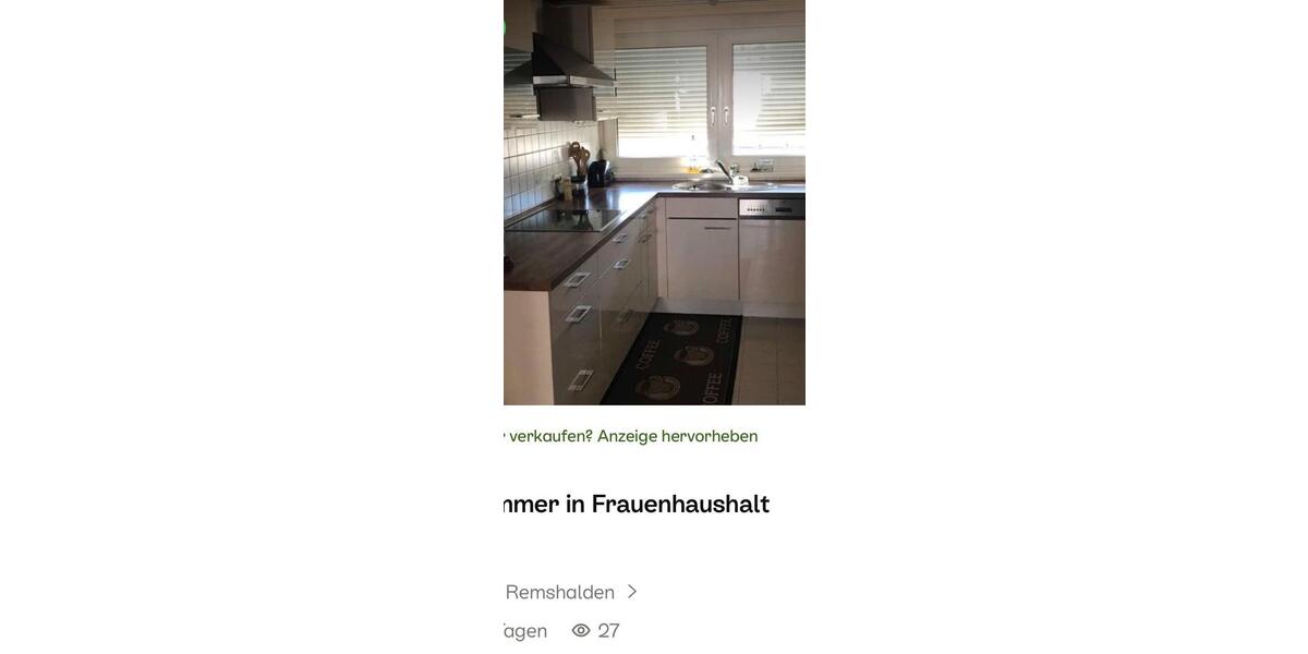 Wohnen auf Zeit Remshalden - 3.5 Zimmer, 96 m&sup2;, 550&euro; | Angebot:26649531