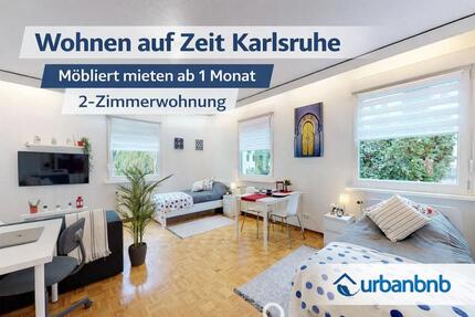 Wohnen auf Zeit Karlsruhe Durlach - 2 Zimmer, 51 m&sup2;, 1.380&euro; | Angebot:26213607