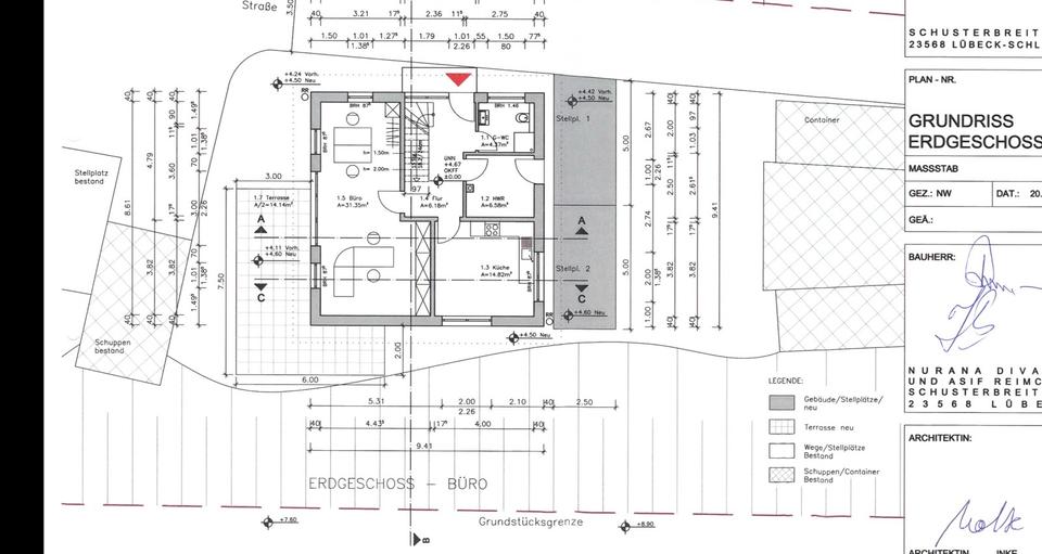 Einfamilienhaus Lübeck Sankt Gertrud - 1 Zimmer, 131 m&sup2;, 2.100&euro; | Angebot:24582512