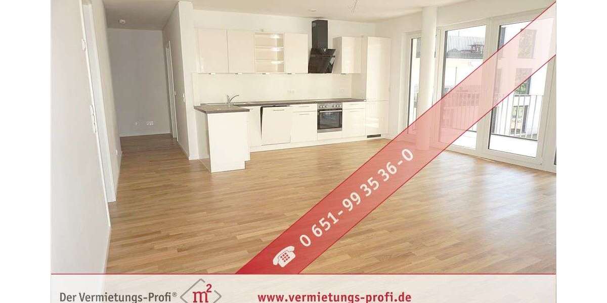 Etagenwohnung Trier Nord - 3 Zimmer, 93 m&sup2;, 1.295&euro; | Angebot:25167257
