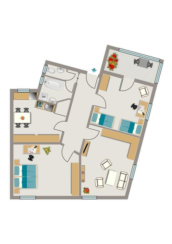 Wenn es einmal zu eng wird, haben wir die passende Wohnung.