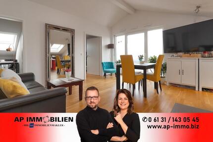 DACHGESCHOSSTRAUM IN HARXHEIM - 3 Zimmer, EBK, Balkon, 53 m², TG-Stellplatz zimmer