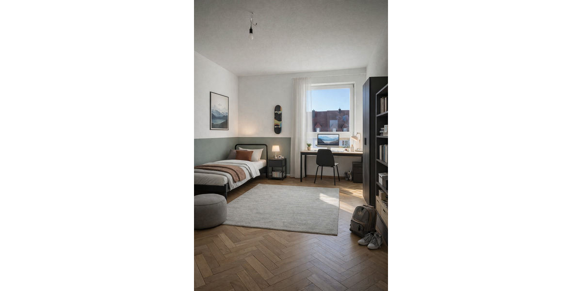 Etagenwohnung Nürnberg Großreuth h d Veste - 4 Zimmer, 109 m&sup2;, 1.150&euro; | Angebot:26203712