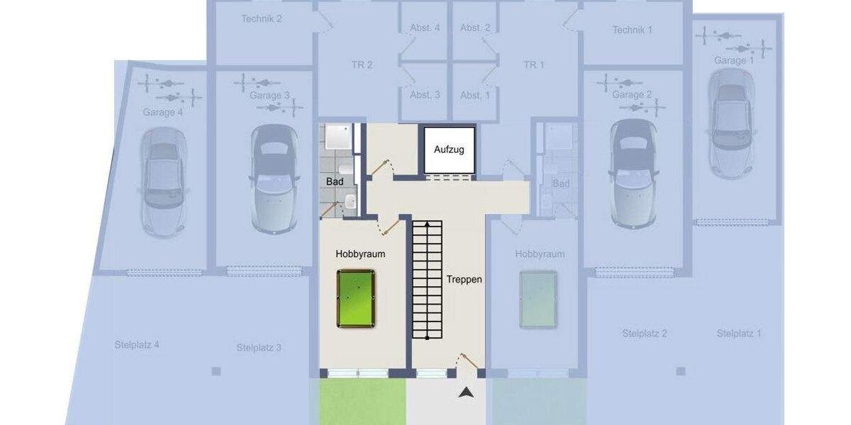 Moderne 1,5-Zimmerwohnung zu Vermieten *Erstbezug* 1 zimmer