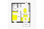 Etagenwohnung Schönefeld - 2 Zimmer, 52 m&sup2;, 849&euro; | Angebot:26491016