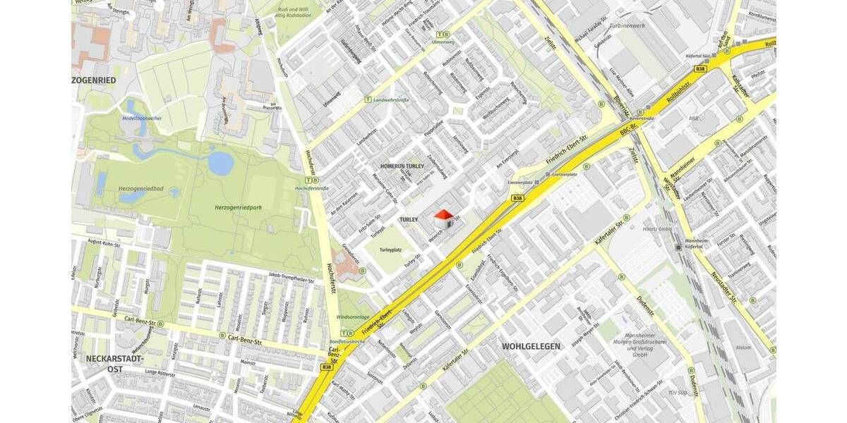 ATIK: Erstbezug im EG: Teil eines komplett neuen Stadtteils des Turley Areals - Gewerbeobjekt Mannheim Neckarstadt | Angebot:26267370