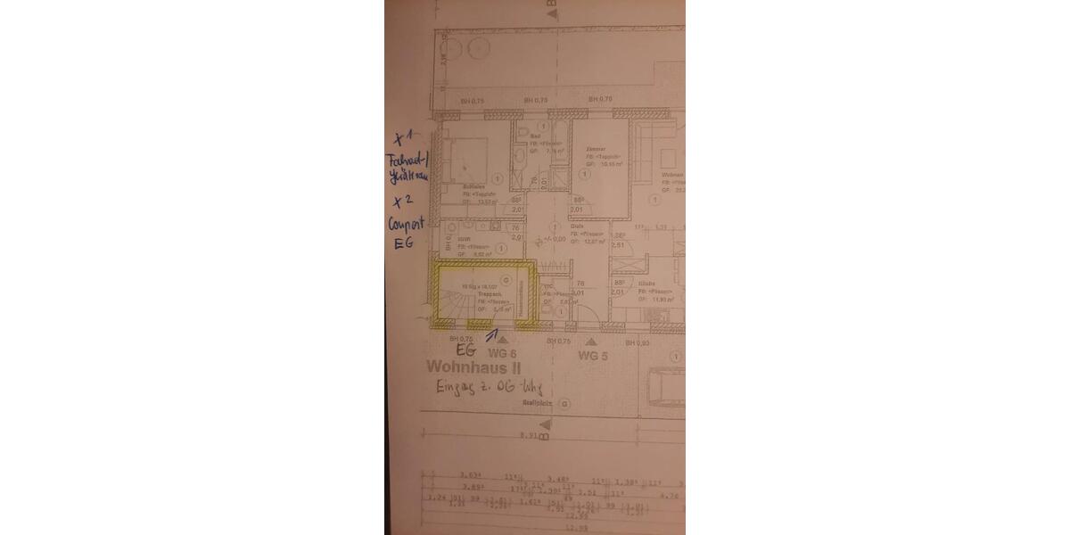 Etagenwohnung Vechta - 3 Zimmer, 79 m&sup2;, 790&euro; | Angebot:26688993