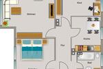 Erdgeschoßwohnung Ahlen Dolberg - 3.5 Zimmer, 84 m&sup2;, 782&euro; | Angebot:25050805