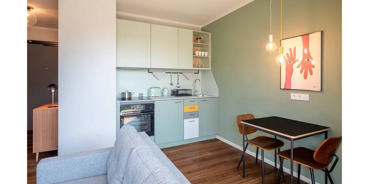 Etagenwohnung Berlin Neukölln - 2 Zimmer, 34 m&sup2;, 1.279&euro; | Angebot:26737455
