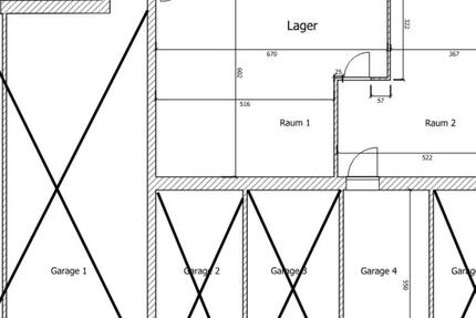 Lagerraum 62qm und Garage Do Eving zimmer