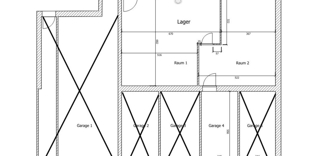 Lagerraum 62qm und Garage Do Eving zimmer
