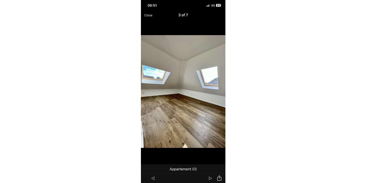Dachgeschoßwohnung Bleckede - 1 Zimmer, 35 m&sup2;, 770&euro; | Angebot:26645767