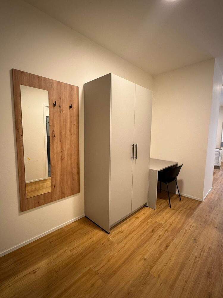 Loftige, möblierte 1-Zimmer-Wohnung mit großer Terrasse zum Erstbezug!
