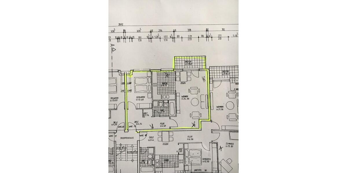 2 Zim.Whg Neubau mit Südbalkon+ Einbau-Küche 1 OG 2 zimmer