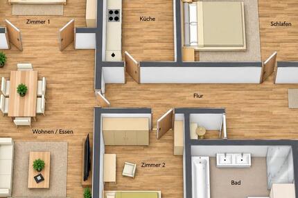 Wohnung Pfronten - 4 Zimmer, 110 m&sup2;, 1.250&euro; | Angebot:27554798